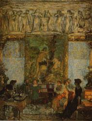 Edouard Vuillard The Library oil painting image